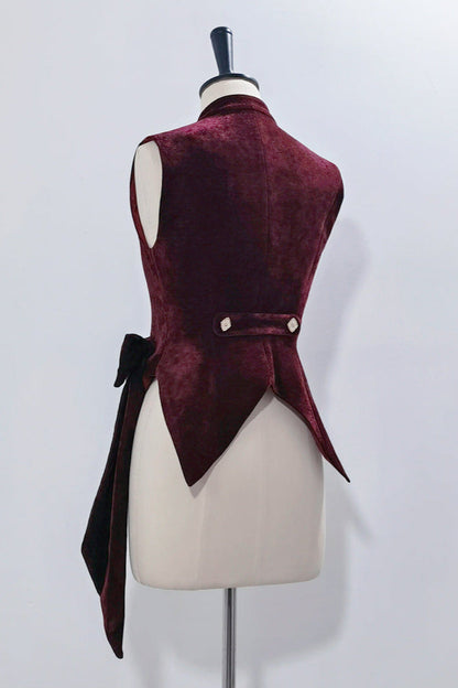 Hunting Rabbit Retro Red Bunny Ear Jacket + Vest + Shorts