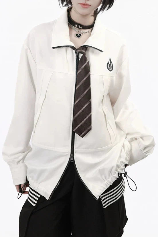Space Preload Zip Up Jacket + Hooded Top + Pants + Leg Warmers + Tie