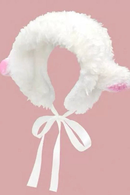 Rhinestone Ribbon Hat + Headband