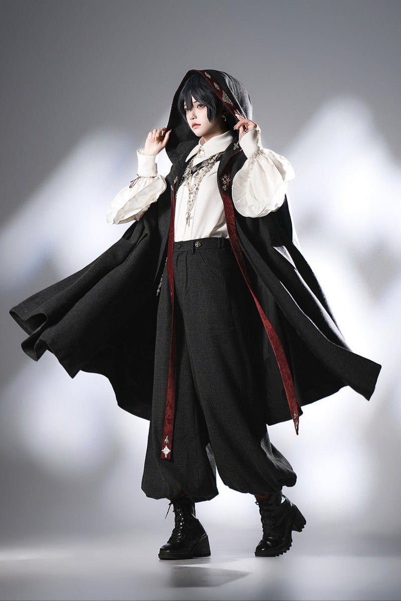 Sacred Oath Retro Prince Hooded Cape + Pants