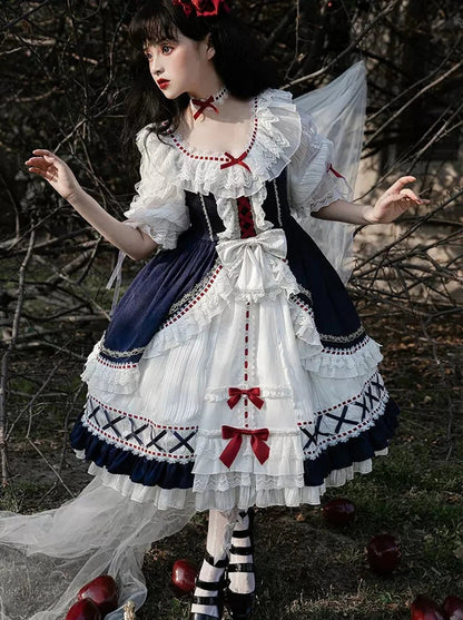 White Snow Princess Tea Party Dress