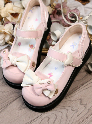 Round Toe Lolita Princess Platform Shoes