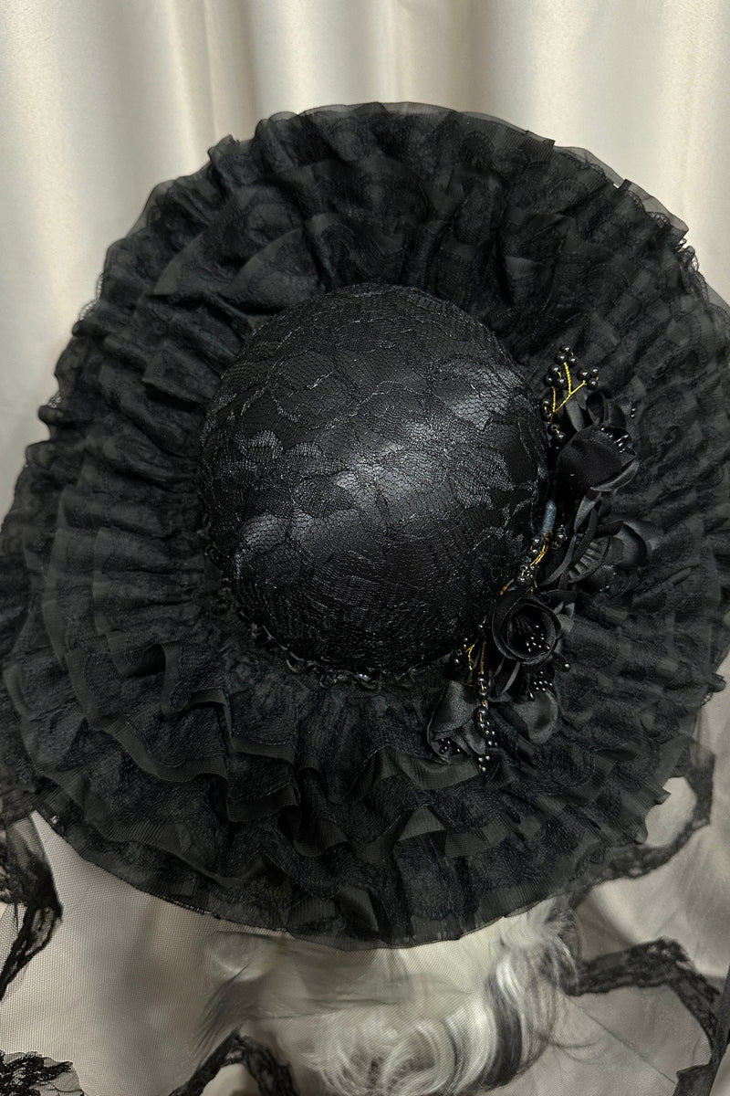 Widow Gothic Lolita Hat