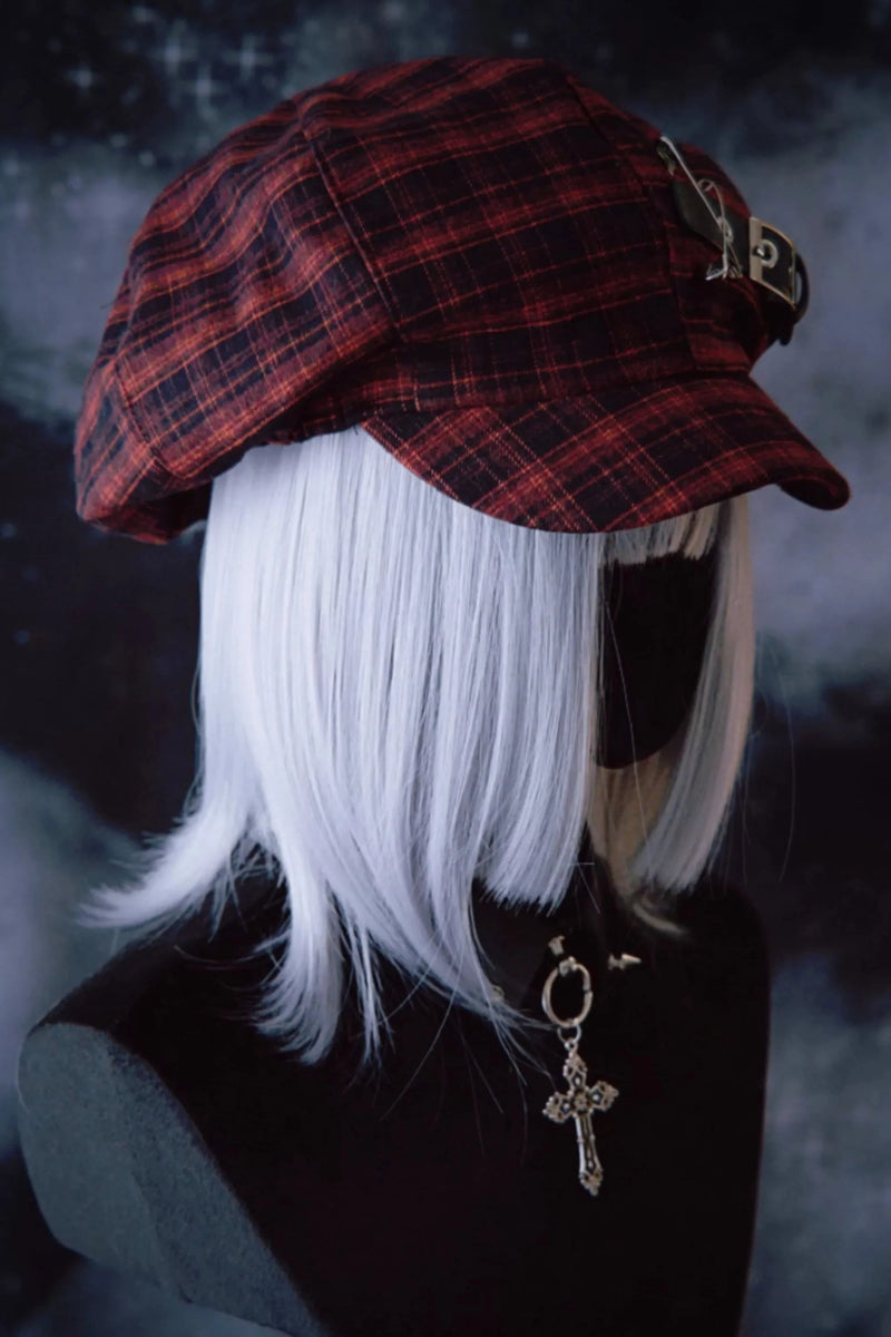 Checked Cloud Hat