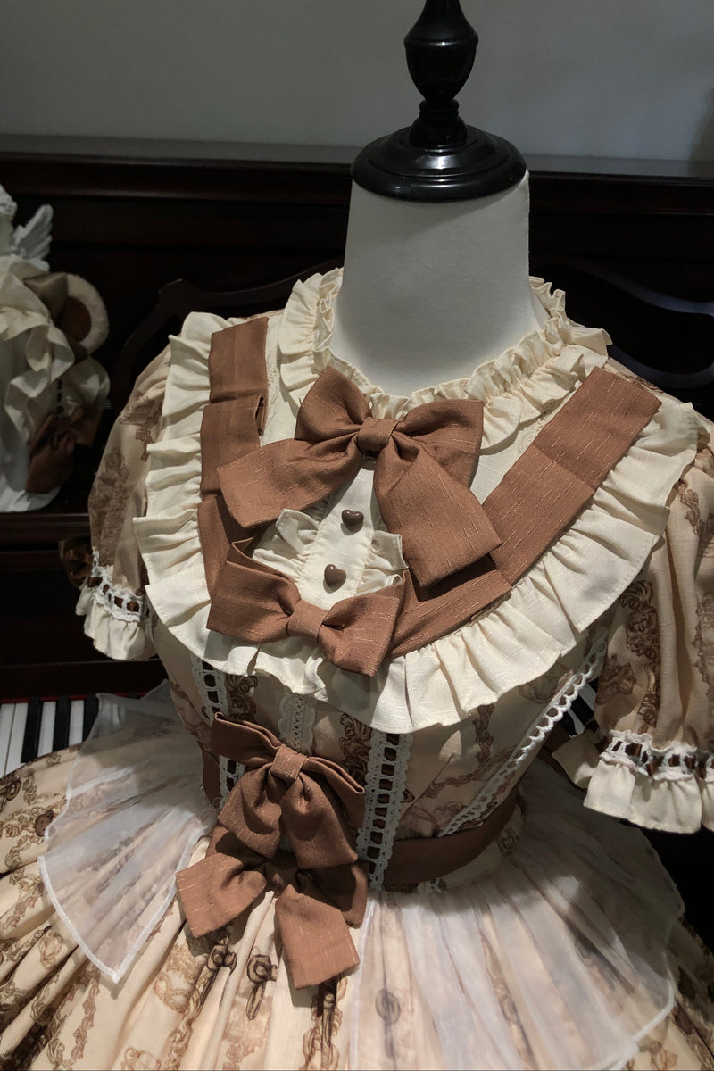 Antique Doll Ruffle Lolita Dress