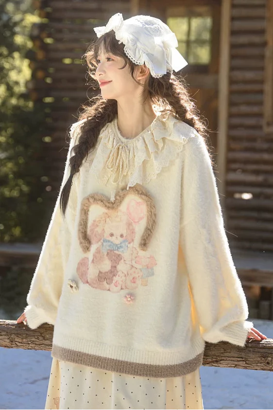 Forest Girl Loose Top + Collar