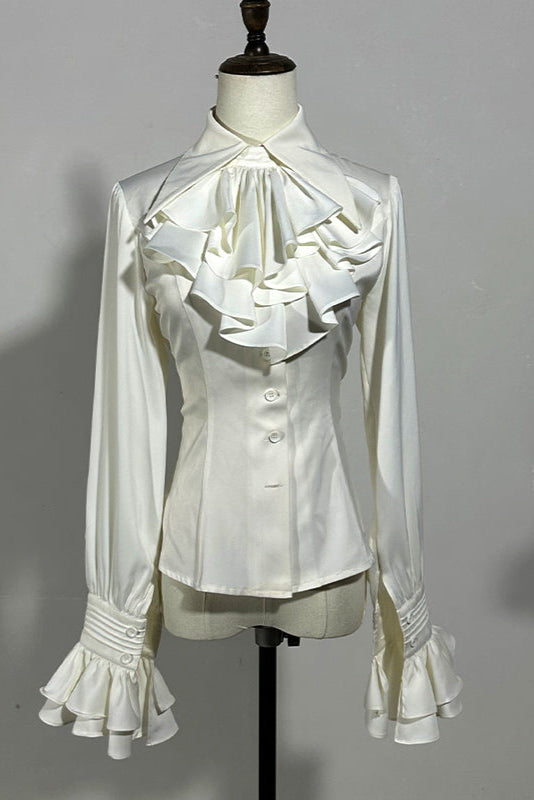 [pre-order] Classic Shirt + Ruffled Retro Lolita Skirt