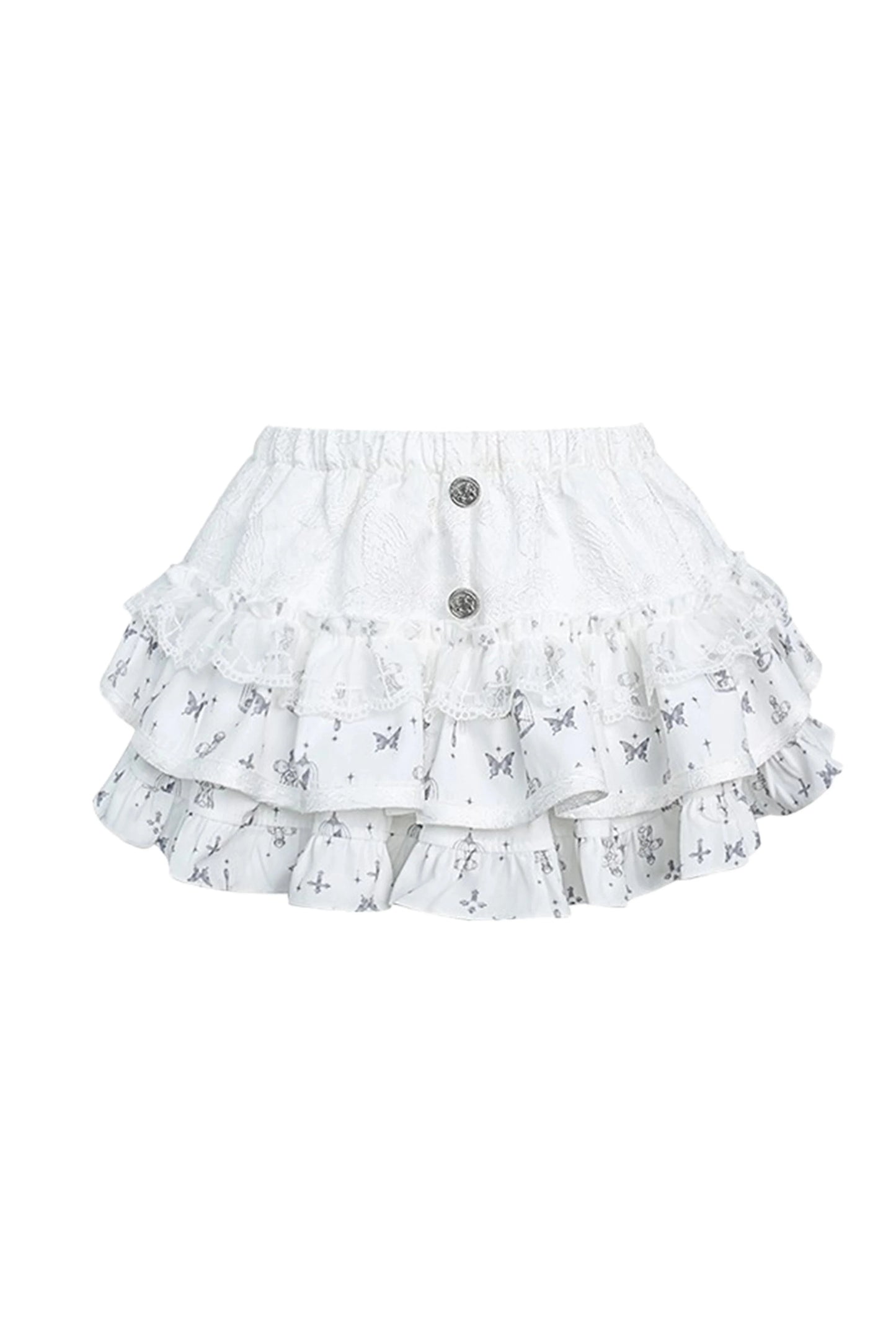 Sweet Rabbit Hood Top + Tiered Skirt