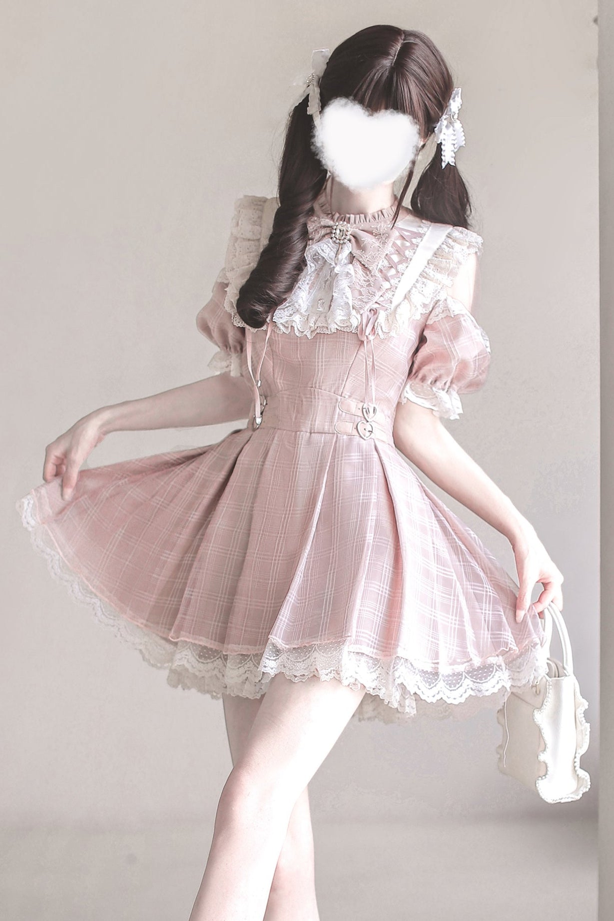 [pre-order] Sweet Plaid Sweet Girly Dress