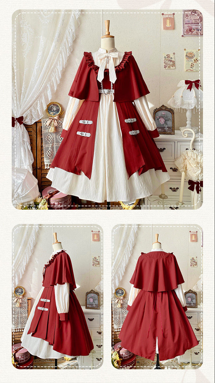Fairy Tale Cape Lolita Daily Dress