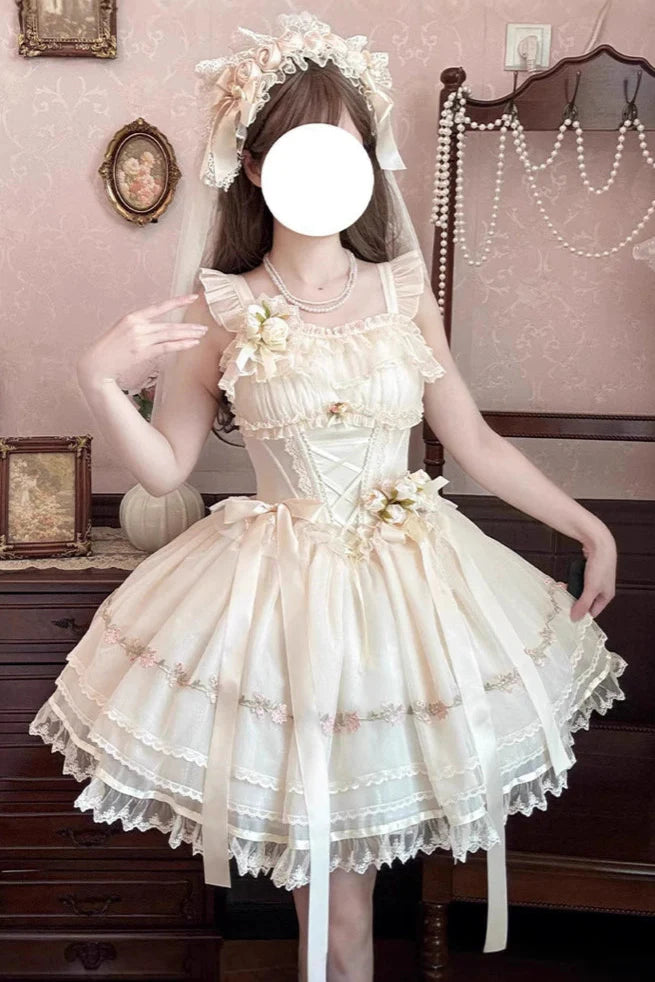 Ballet Style Girly Princess Lolita Dress