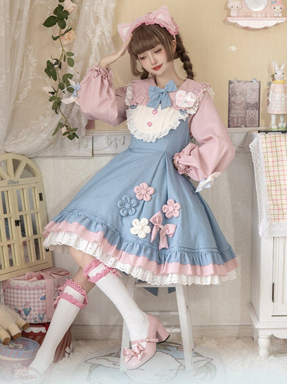 Pastel Flower Sweet Lolita Dress