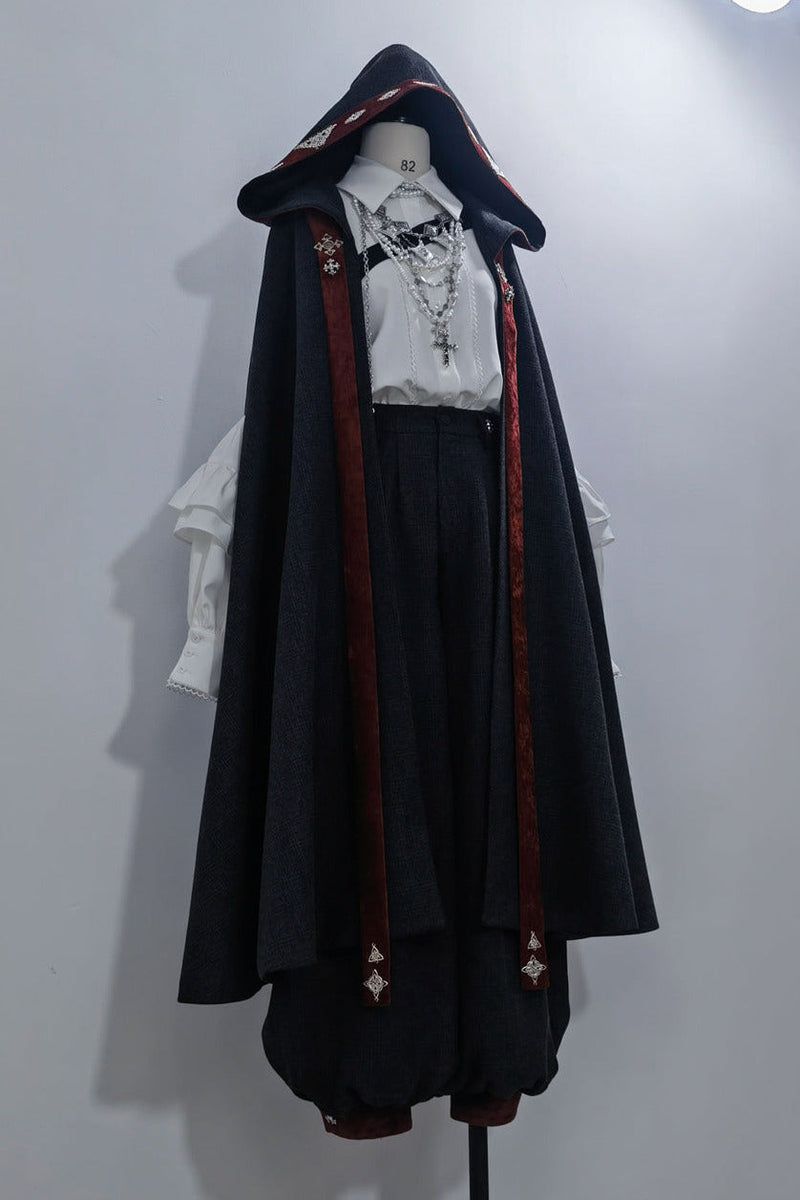 Sacred Oath Retro Prince Hooded Cape + Pants