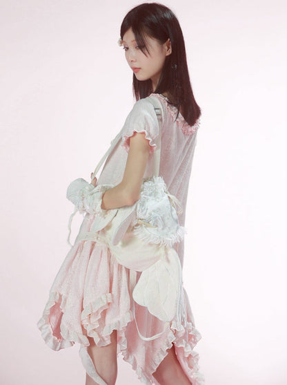 Rose Flower Wing Backpack