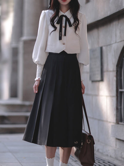 [pre-order] Christine Cape + Vest + Shirt + Long Skirt