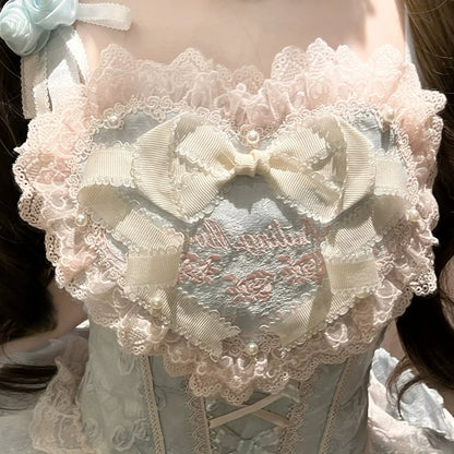 [pre-order] Candy Color Dreamy Doll Lolita Dress + Hair Accessories
