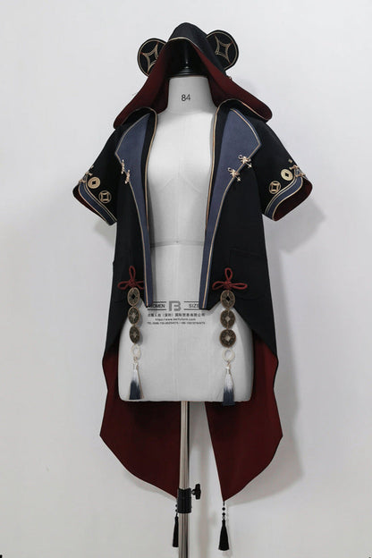 Treasure Chinese-style Element Hoodie Jacket Suit Set