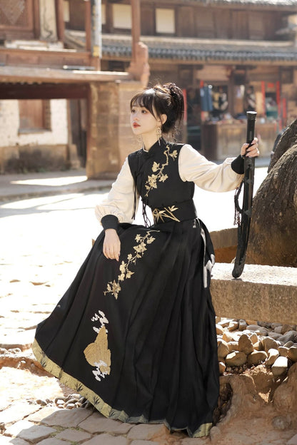 New Chinese-style Hanfu Skirt Set