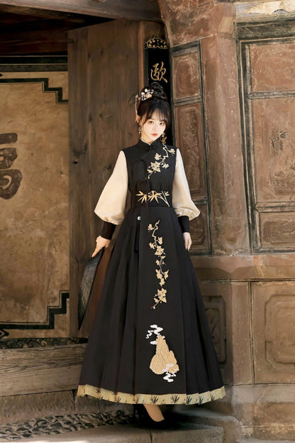 New Chinese-style Hanfu Skirt Set