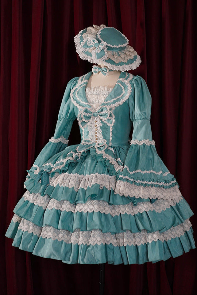 [order Deadline: January 19] Eternal French Doll Princess Sleeve Dress + Hat