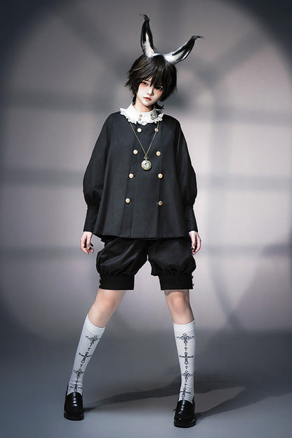 Chrono Rabbit European Prince Cape Jacket Suit