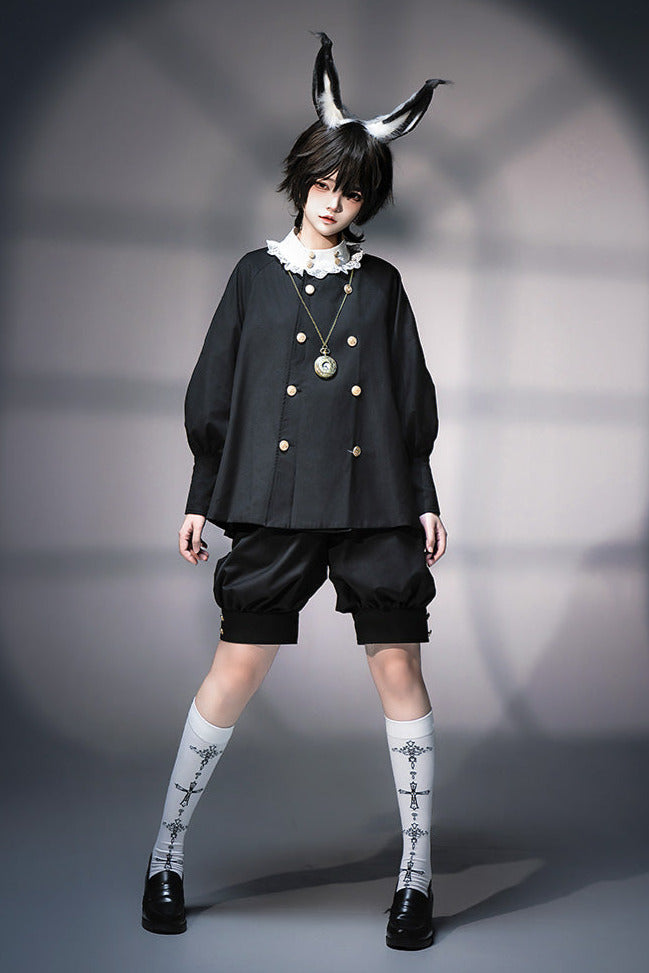 Chrono Rabbit European Prince Cape Jacket Suit