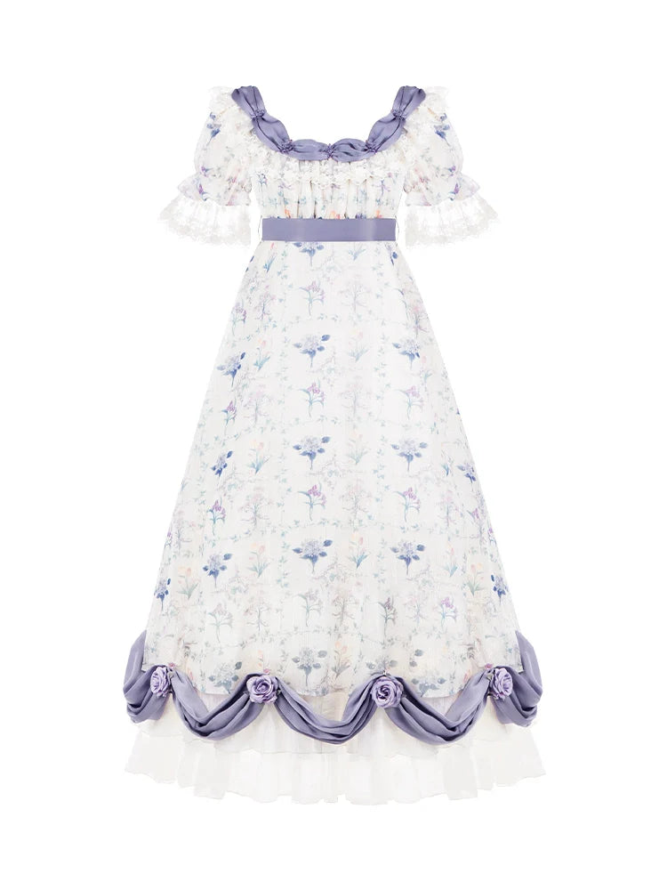 Letter and Poem Two Piece Look Dress Set