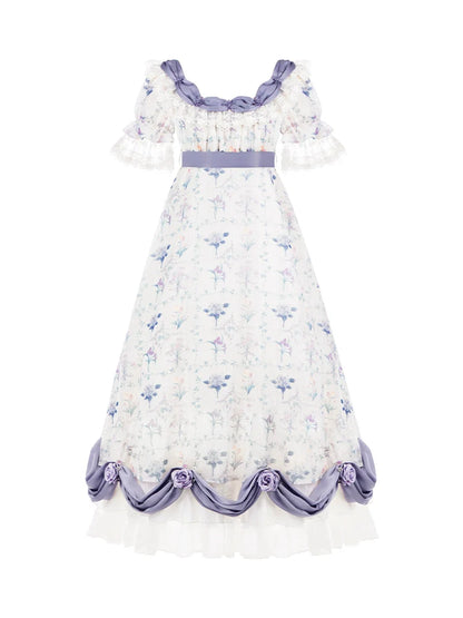 Letter and Poem Two Piece Look Dress Set
