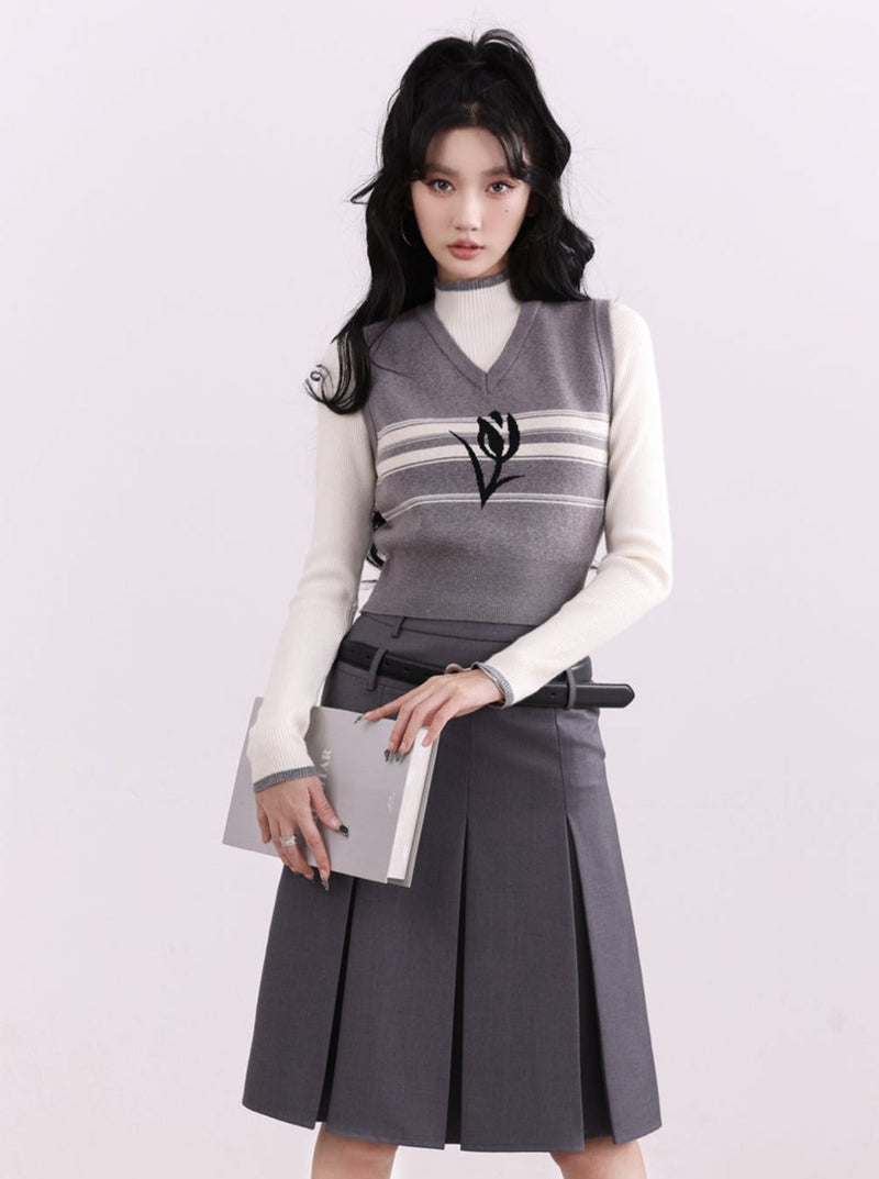 American Retro College Three Piece Set