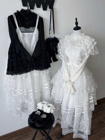 Summer Tiered Lolita Dress + Lolita Jumper Skirt