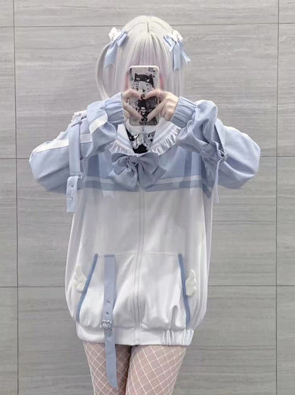 Mine Series Aqua Angel Loose Jacket + Leg Warmers