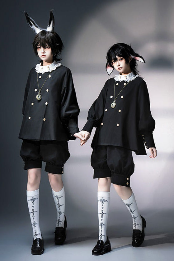 Chrono Rabbit European Prince Cape Jacket Suit