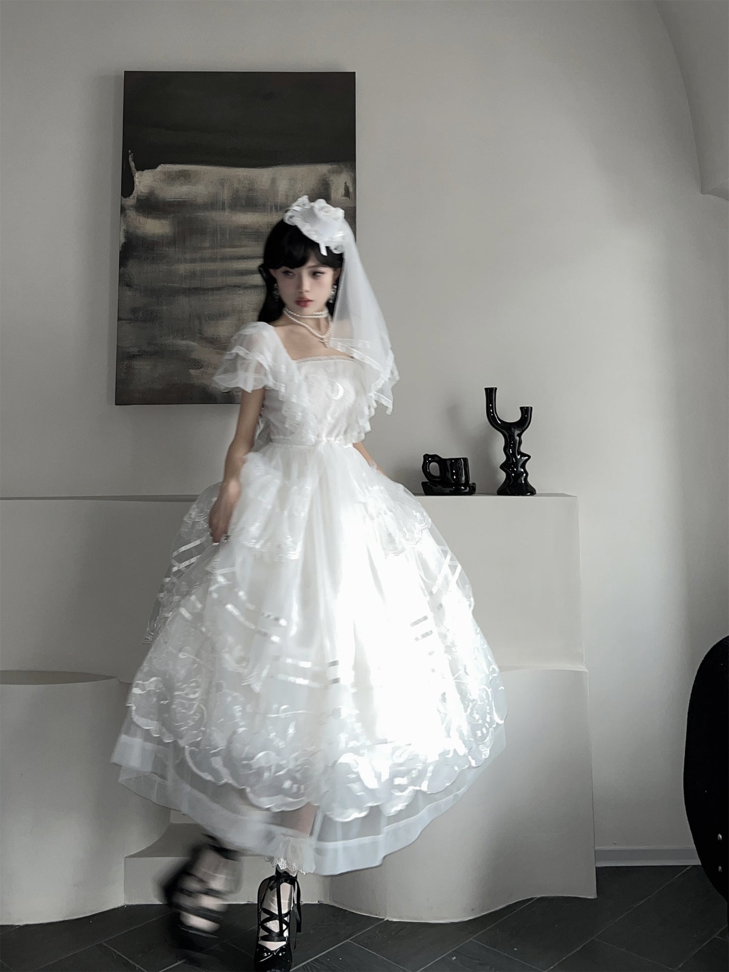 Summer Tiered Lolita Dress + Lolita Jumper Skirt