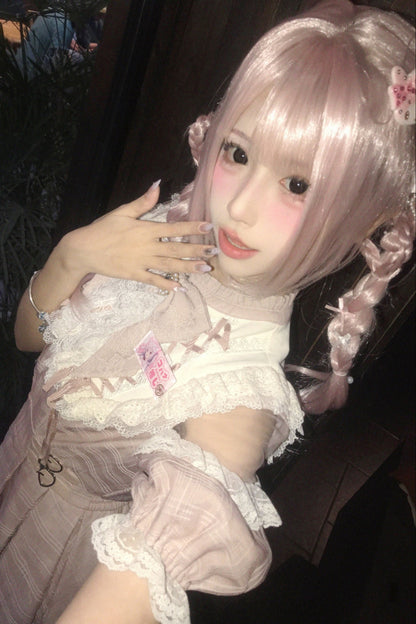 [pre-order] Sweet Plaid Sweet Girly Dress