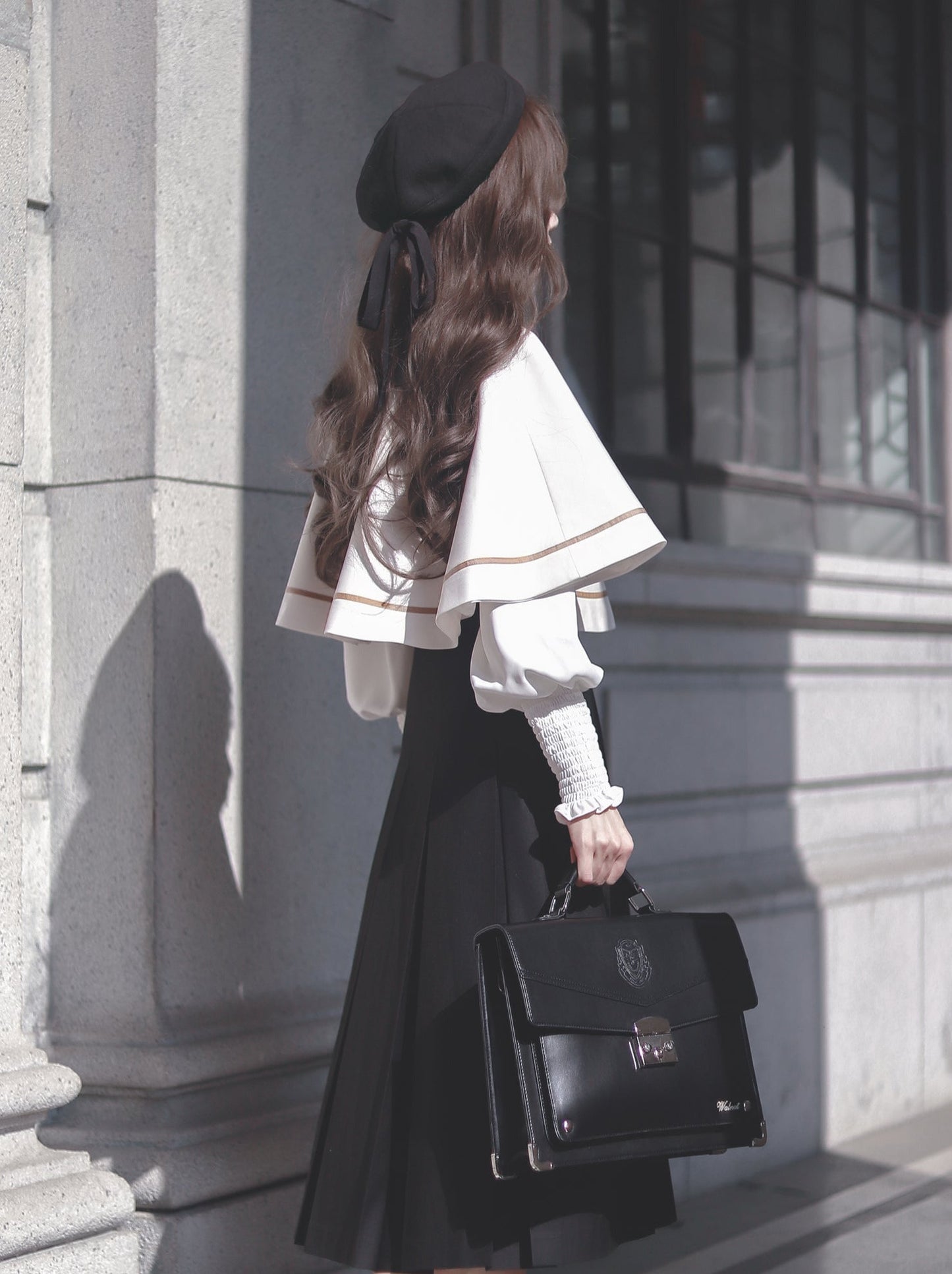 [pre-order] Christine Cape + Vest + Shirt + Long Skirt