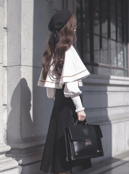[pre-order] Christine Cape + Vest + Shirt + Long Skirt
