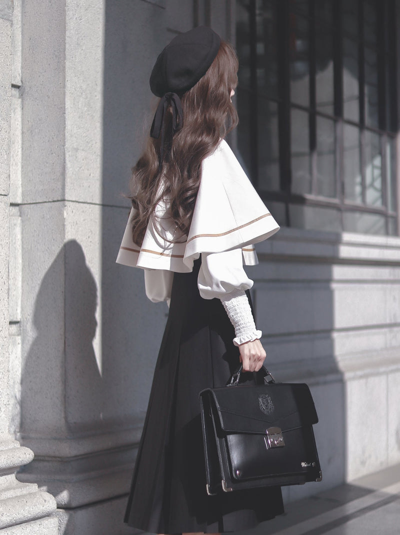 [pre-order] Christine Cape + Vest + Shirt + Long Skirt