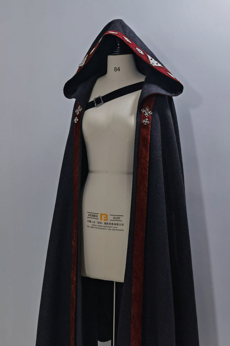 Sacred Oath Retro Prince Hooded Cape + Pants
