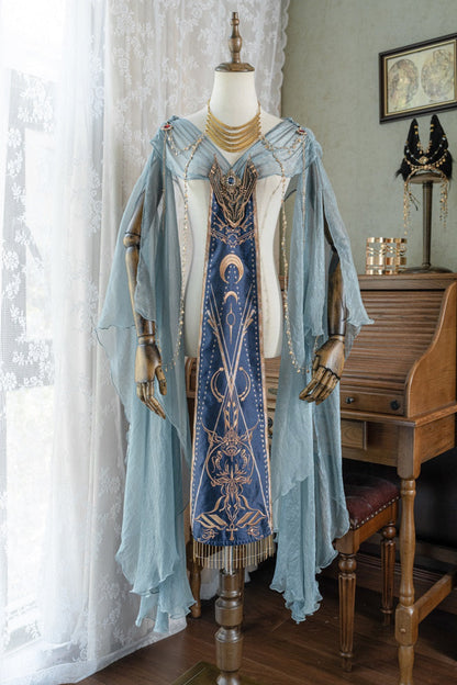[pre-order] Bastet Classic Series Lolita Dress + Outerwear + Headdress + Bracelet