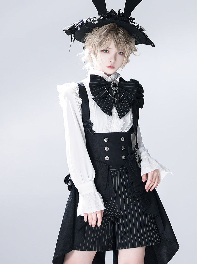 Rabbit Theatre Jacquard Version Lolita Prince Shirt Corset Suit [pre-order]