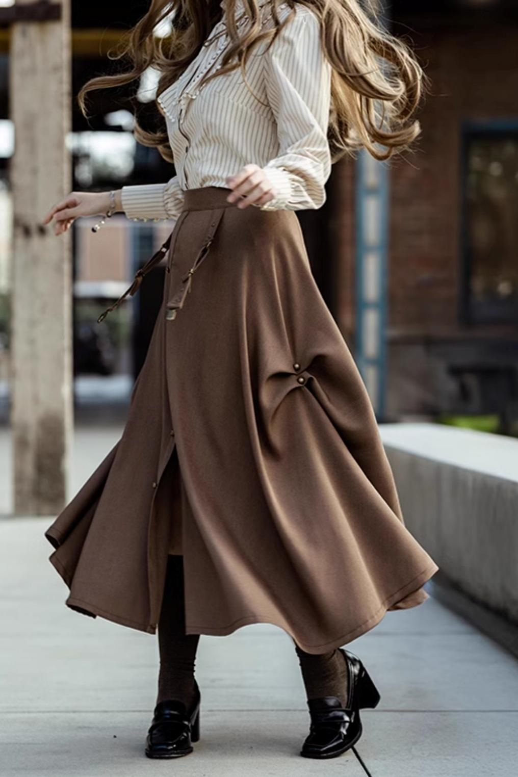 [pre-order] Mystery Steam Corset Midi Skirt Set