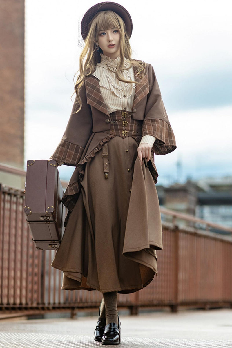 [pre-order] Mystery Steam Corset Midi Skirt Set
