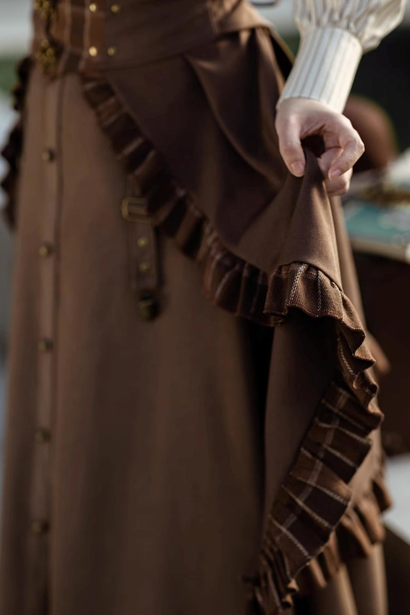 [pre-order] Mystery Steam Corset Midi Skirt Set