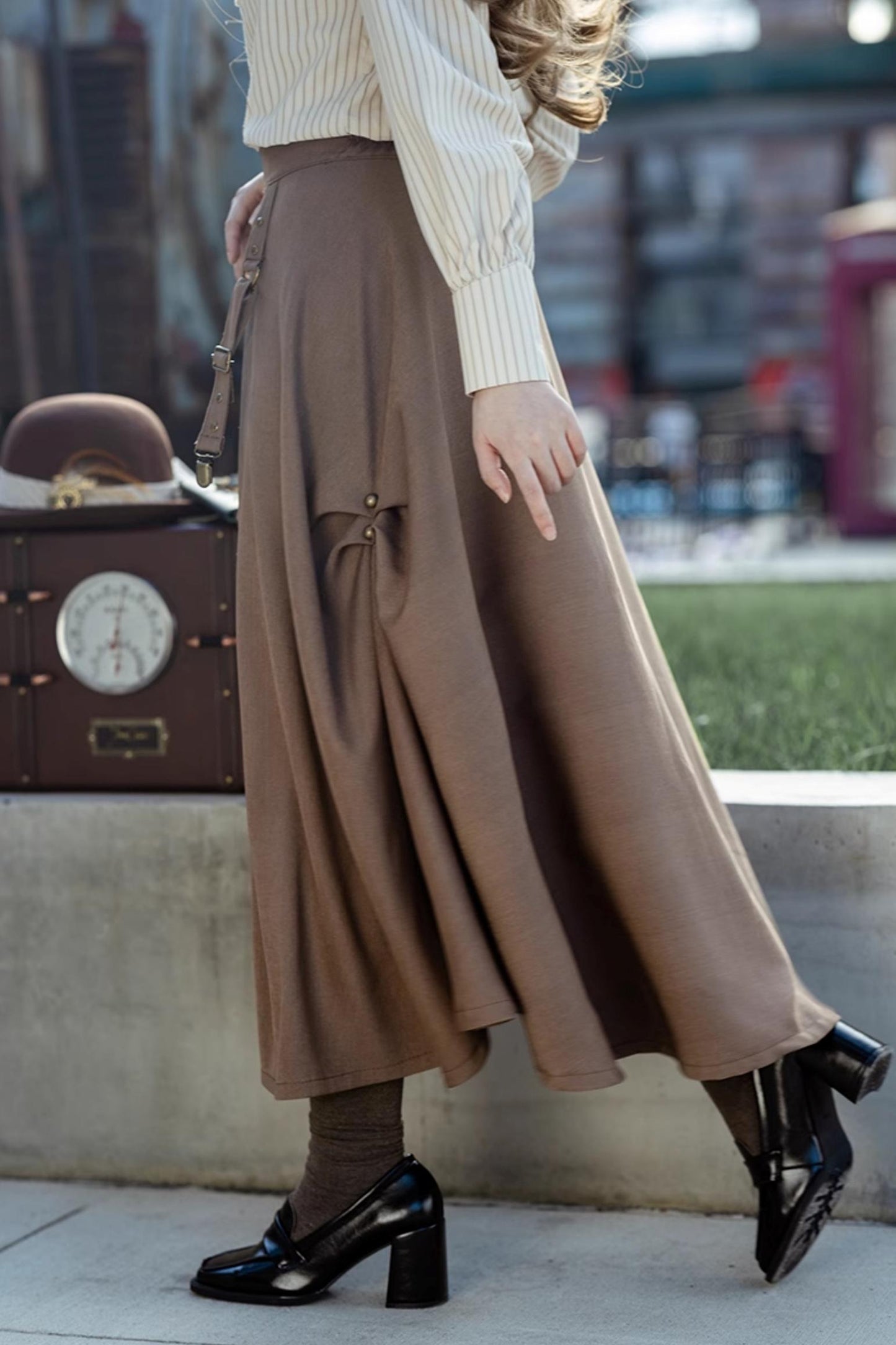 [pre-order] Mystery Steam Corset Midi Skirt Set