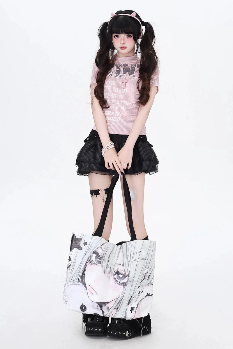 Letter Design Slim Top