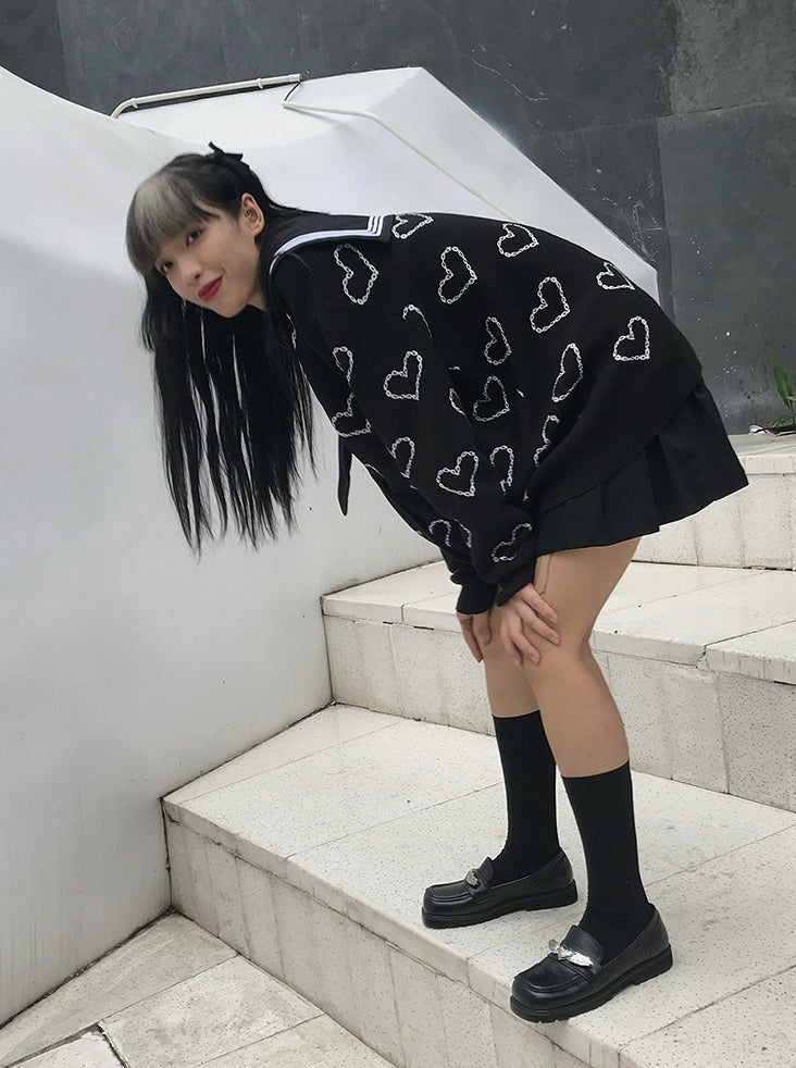 Heart Angel College Single Shoes