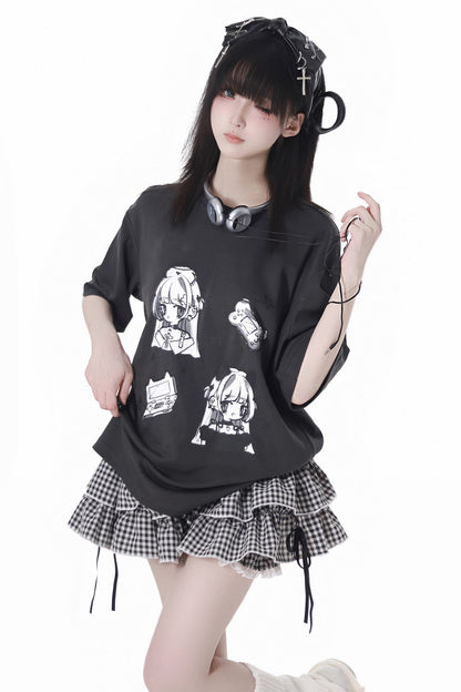 Heat Beat Mode T-shirt + Skirt Pants