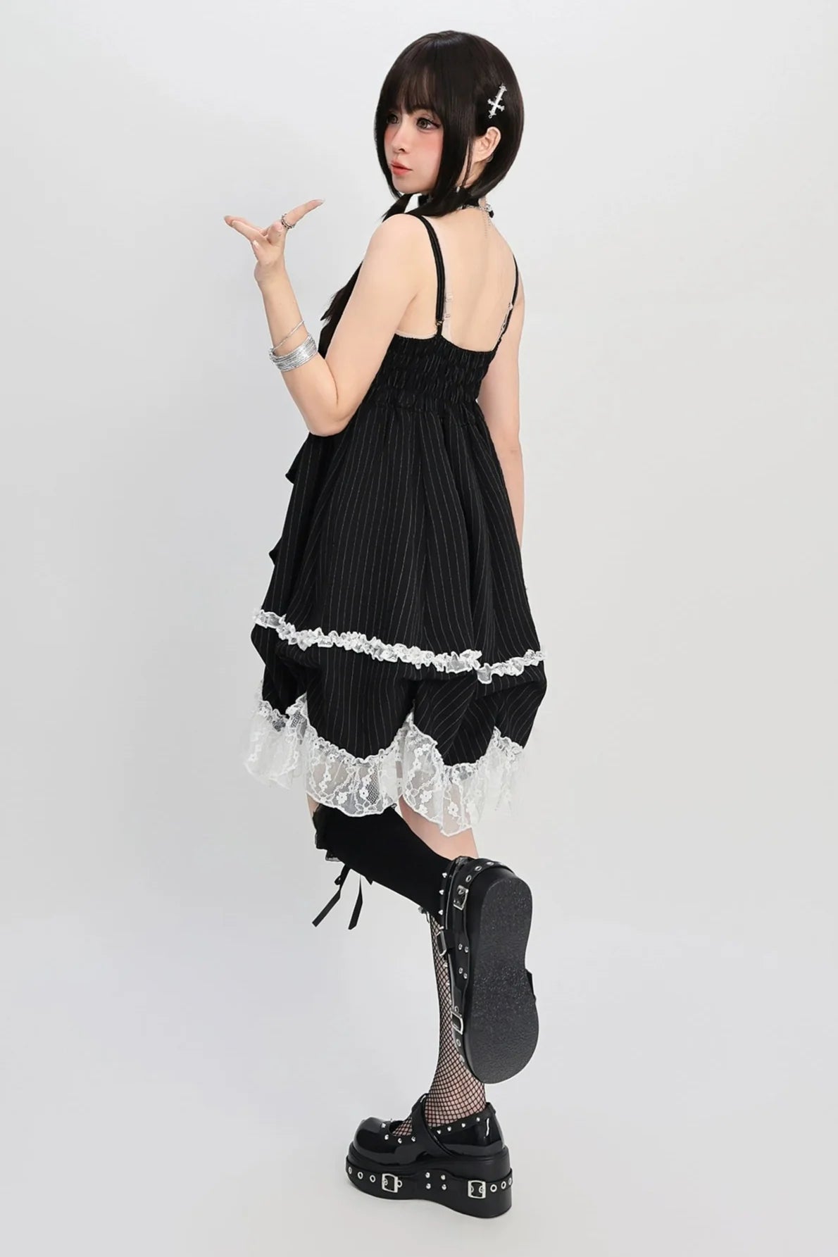 Jirai Lace Camisole Dress