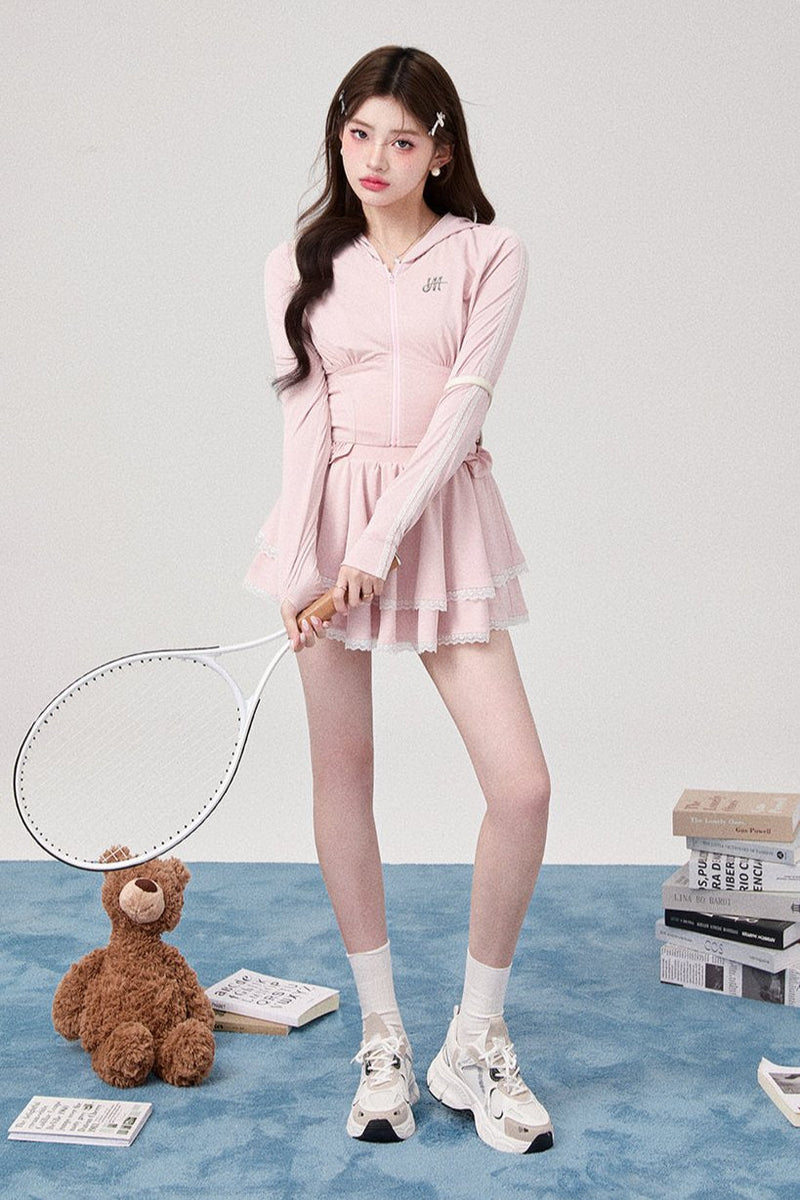 Sunscreen Skirt Set