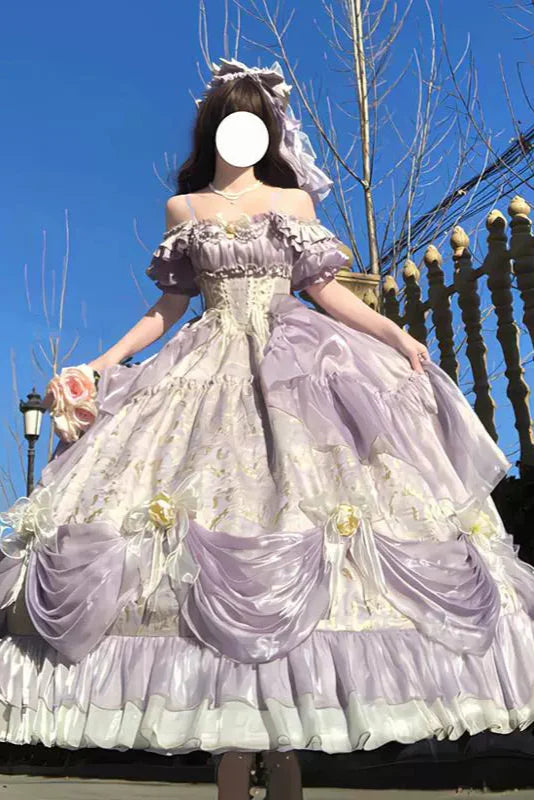 Light Off-shoulder Lolita Dress